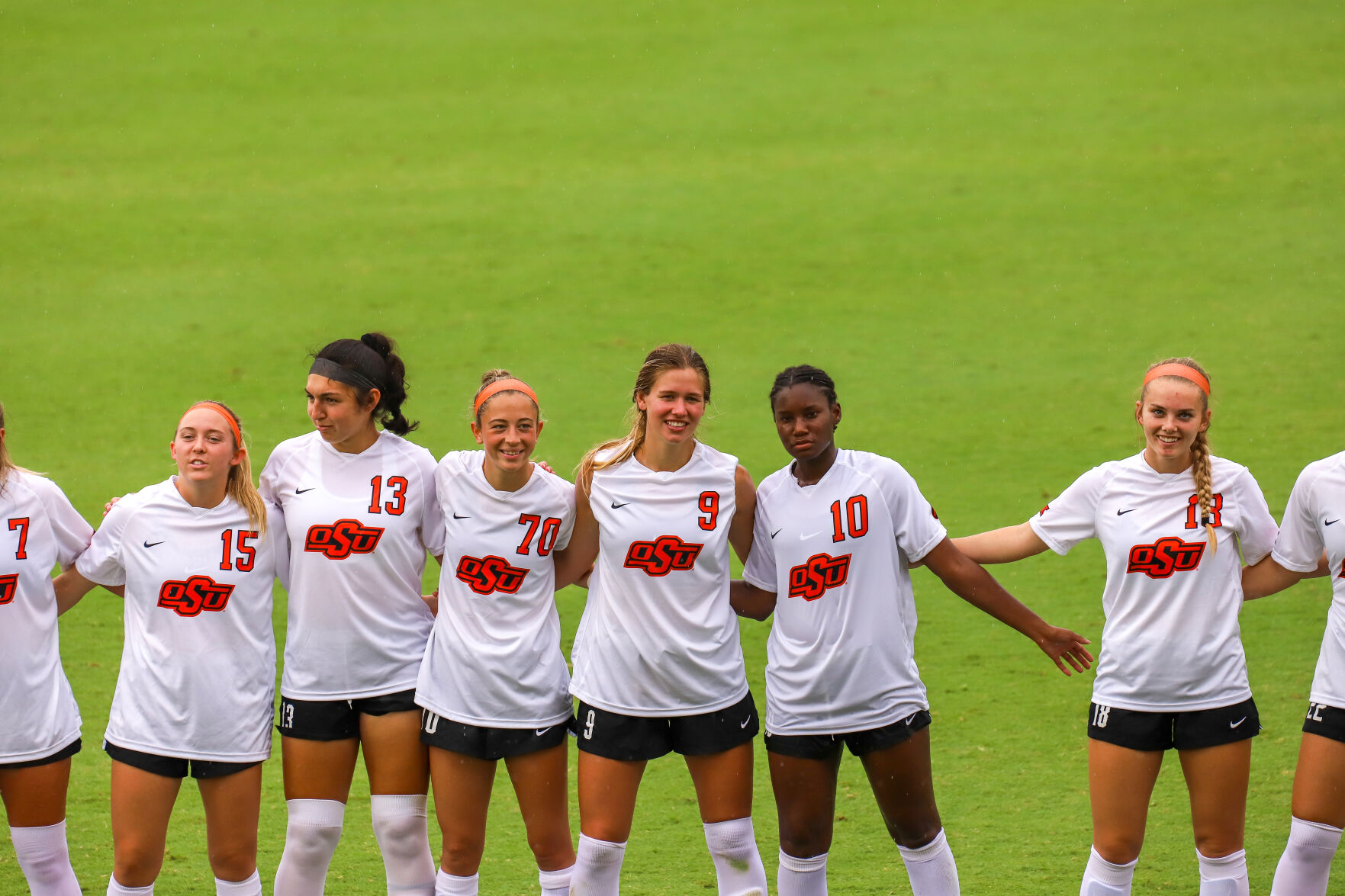 Cowgirls Singing Alma Mater